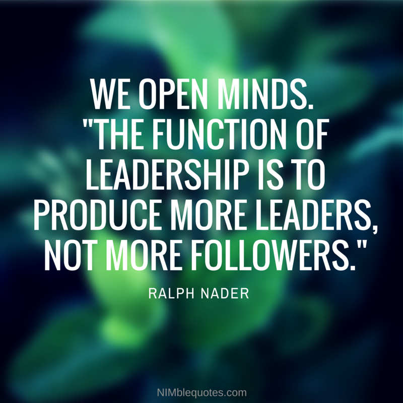 NQ Leadership Quote Nader