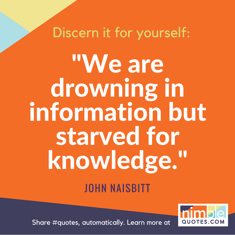 NQ branded promo Naisbitt learning quote