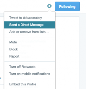 How to use Twitter Direct Messages - Nimble Quotes