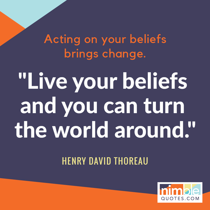 engaging quote by Thoreau